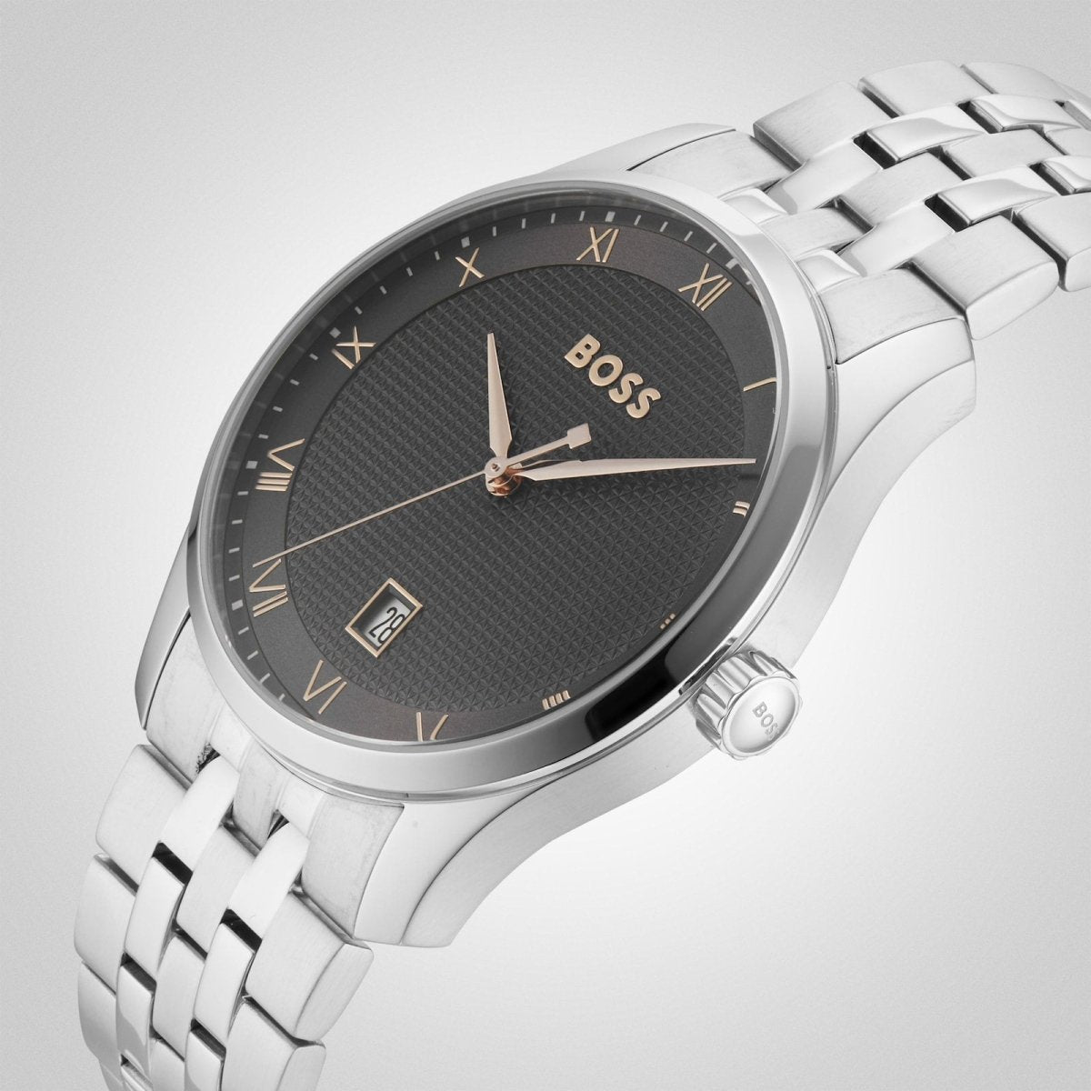 Principle Mens Watch Grey 41mm - Samuel Perry