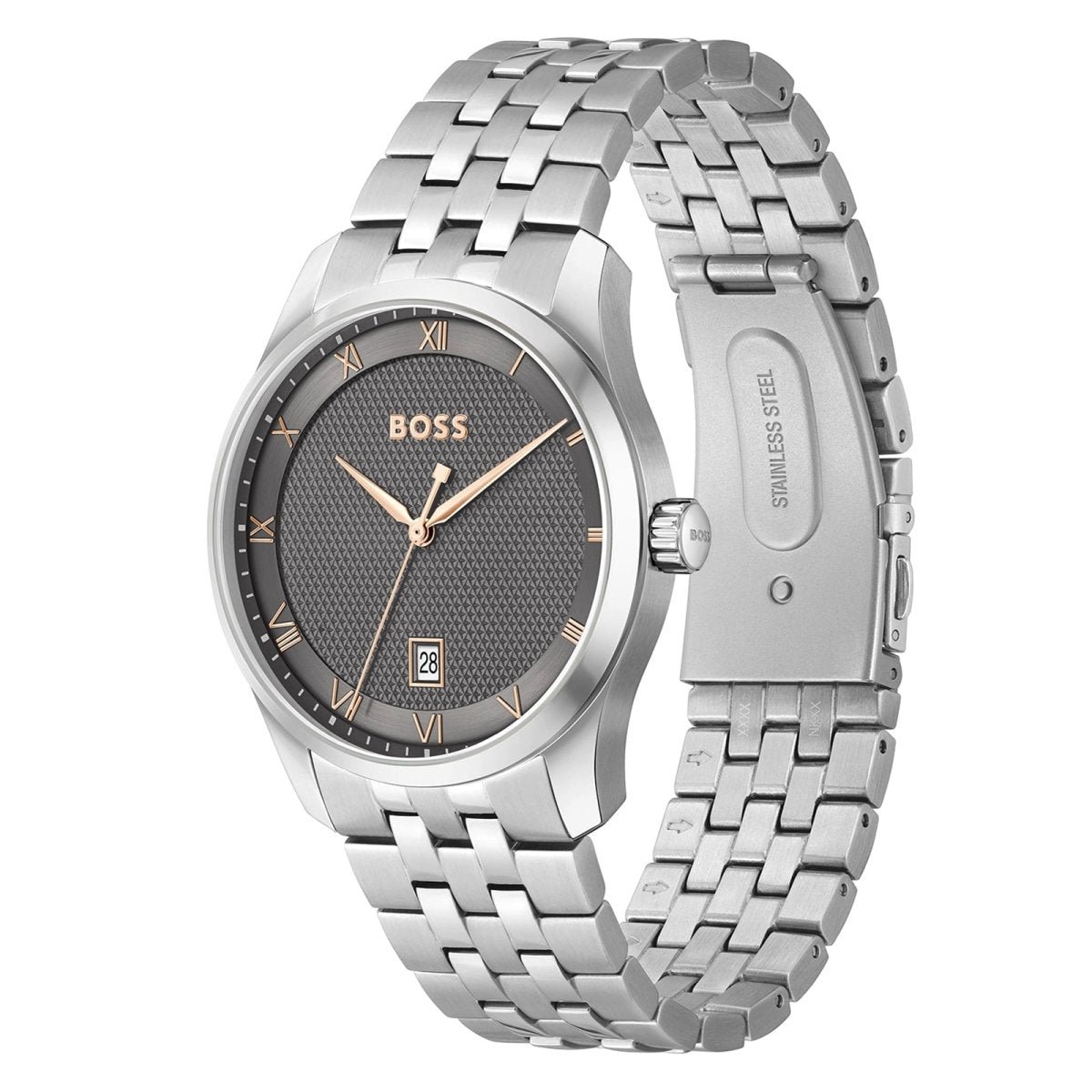 Principle Mens Watch Grey 41mm - Samuel Perry