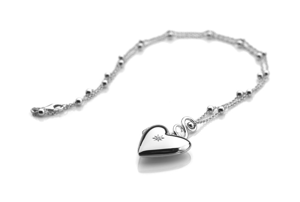 Romantic Small Heart Locket - Samuel Perry