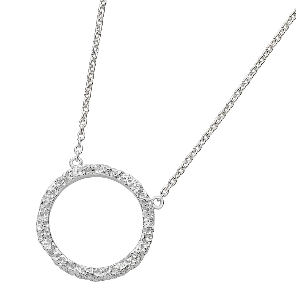 Single Hula Pendant in Sterling Silver - Samuel Perry