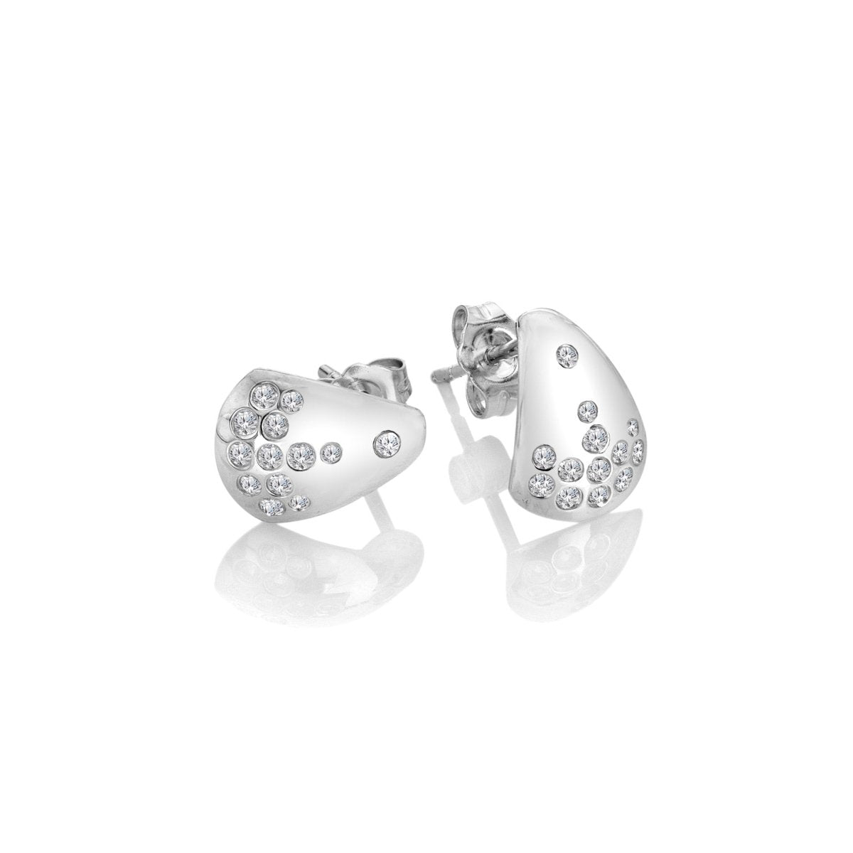 Spritz White Topaz Earrings - Samuel Perry