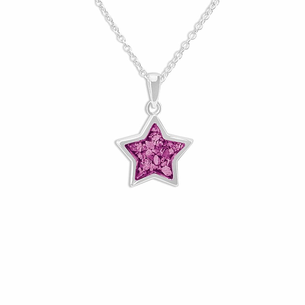 Star Ashes Memorial Necklace - Samuel Perry