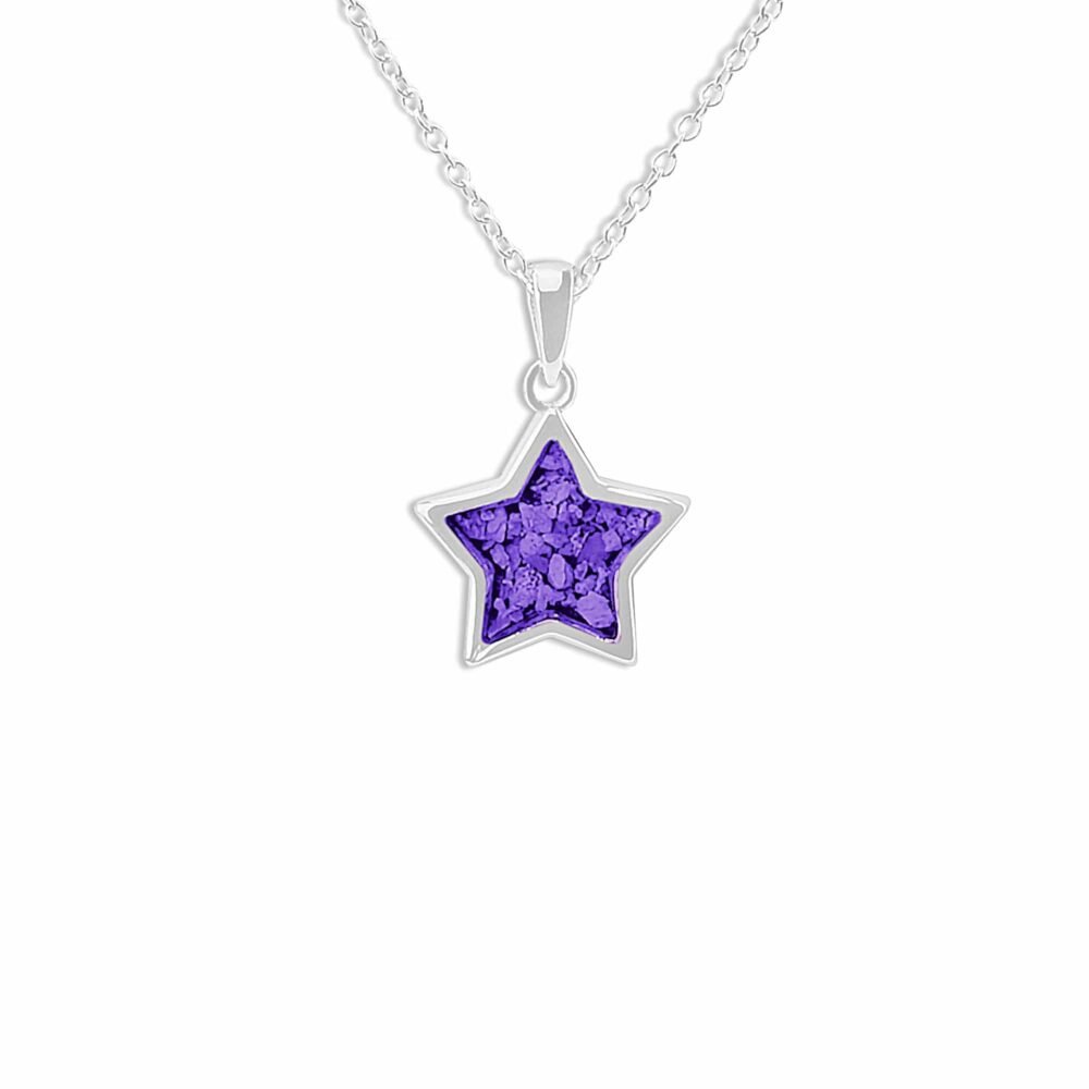 Star Ashes Memorial Necklace - Samuel Perry