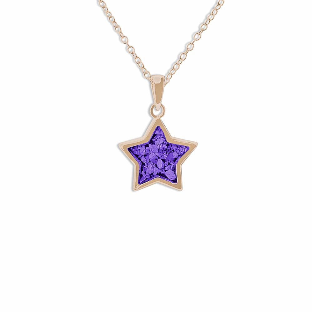Star Ashes Memorial Necklace - Samuel Perry