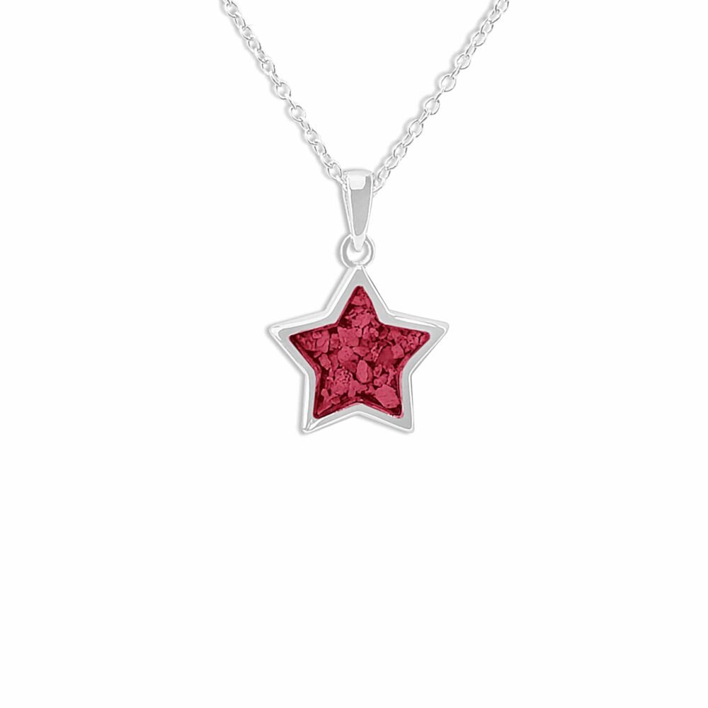 Star Ashes Memorial Necklace - Samuel Perry