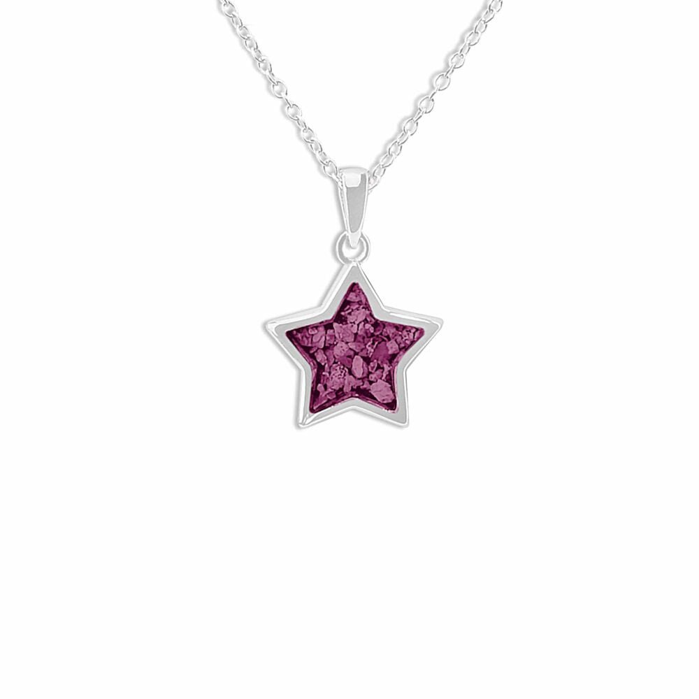 Star Ashes Memorial Necklace - Samuel Perry