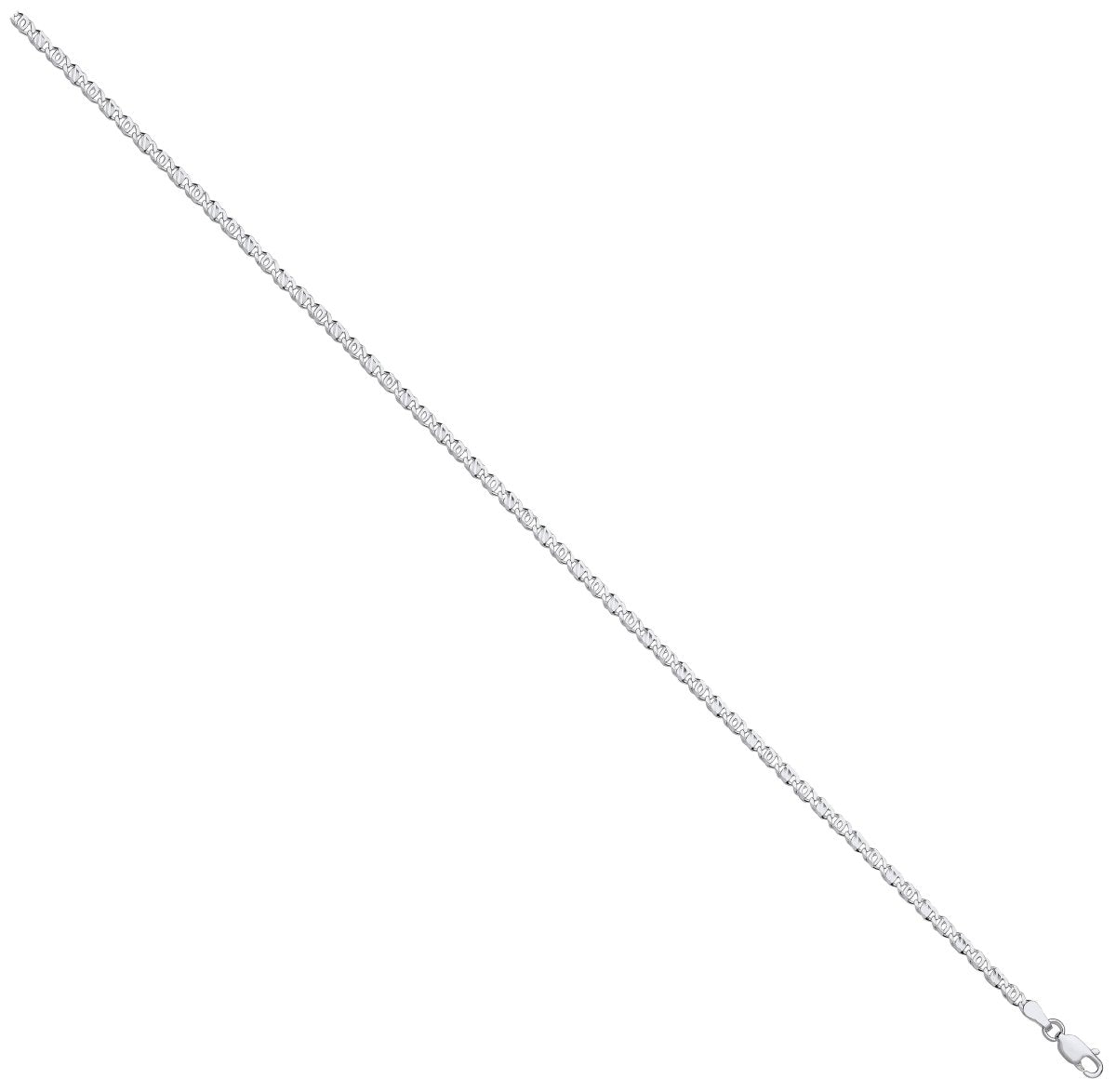 Sterling Silver 2.8mm Anchor Chain - Samuel Perry