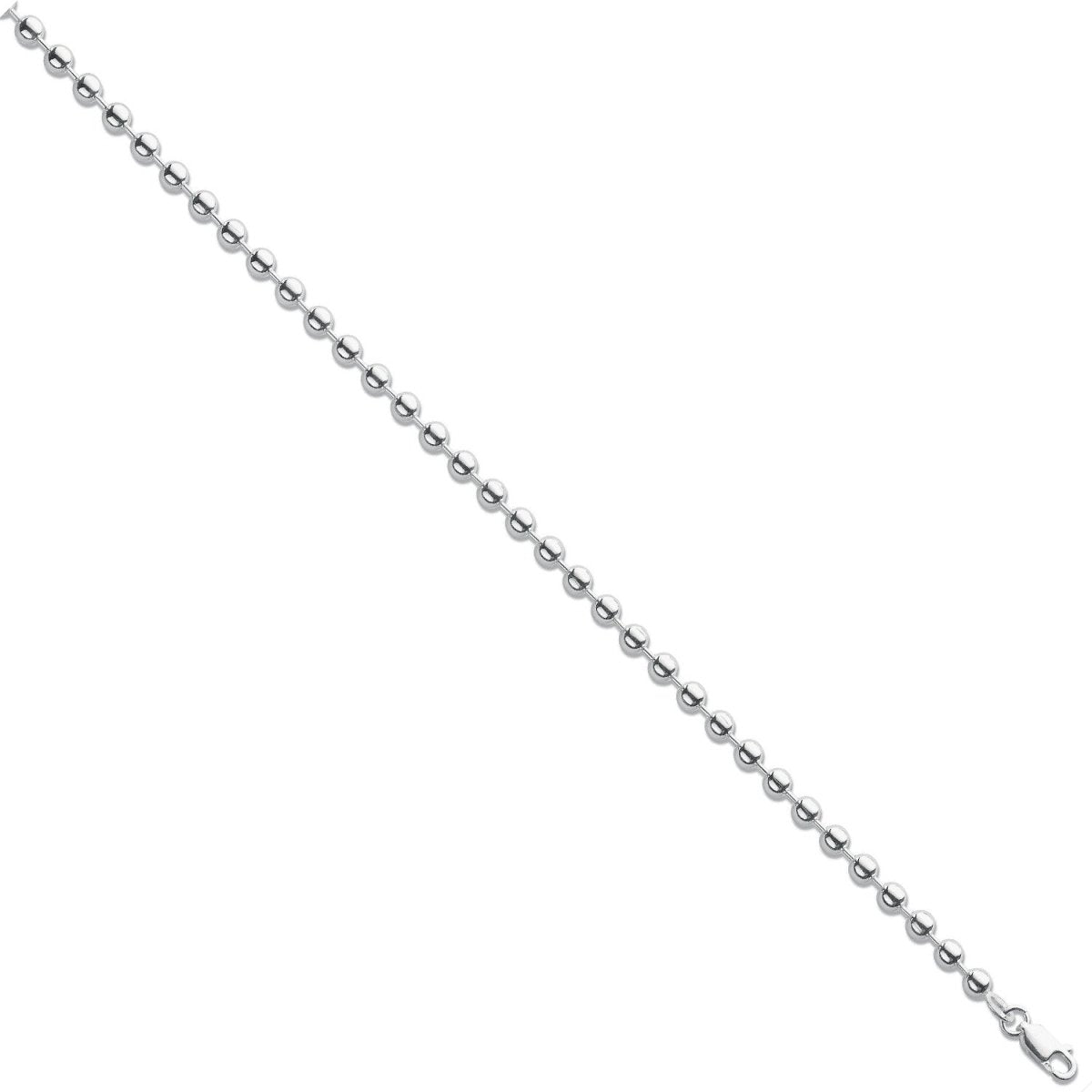 Sterling Silver 4mm Sleek Ball Chain - Samuel Perry