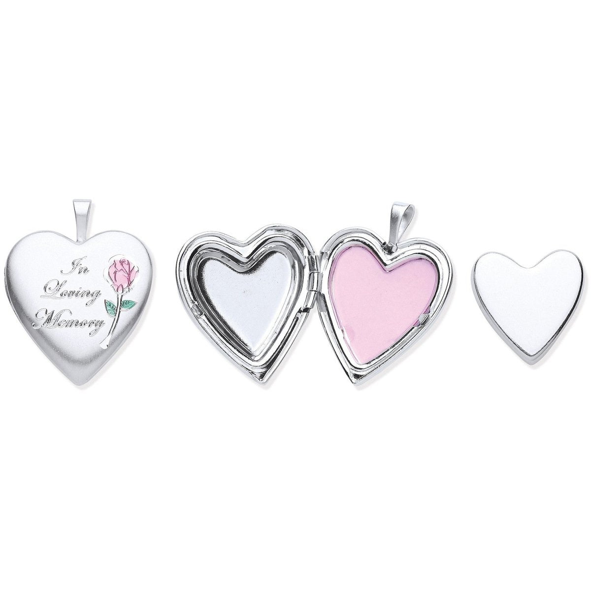 Sterling Silver Cremation Heart Locket – A Cherished Keepsake - Samuel Perry
