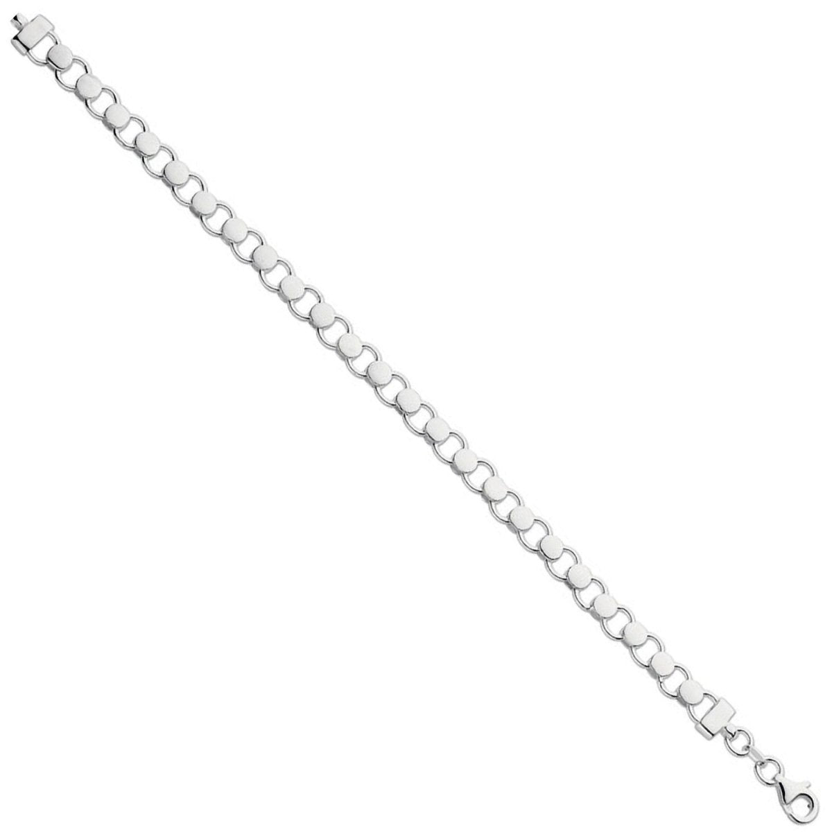 Sterling Silver Elegant Fancy Bracelet - Samuel Perry