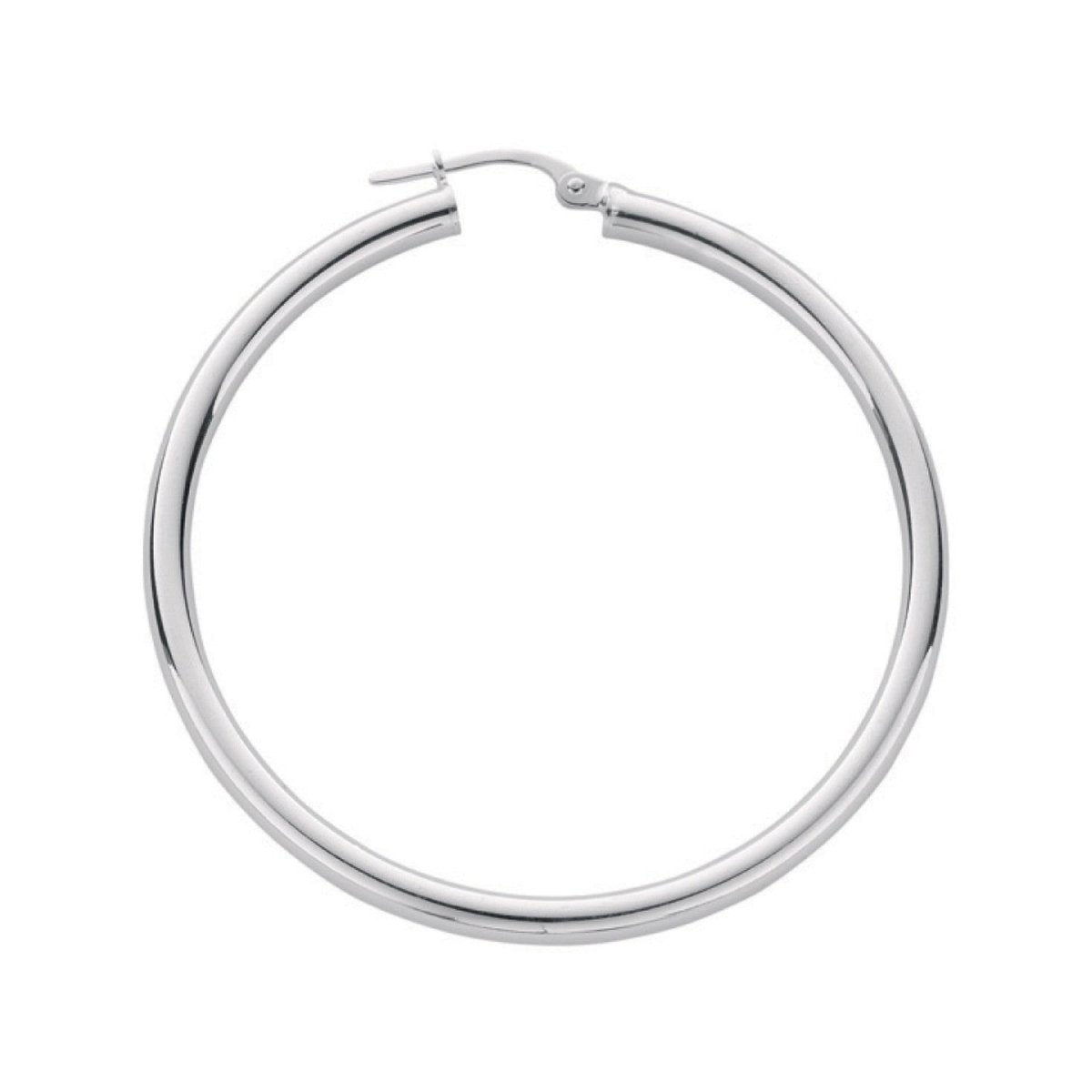 Sterling Silver Hoop Earrings - Samuel Perry