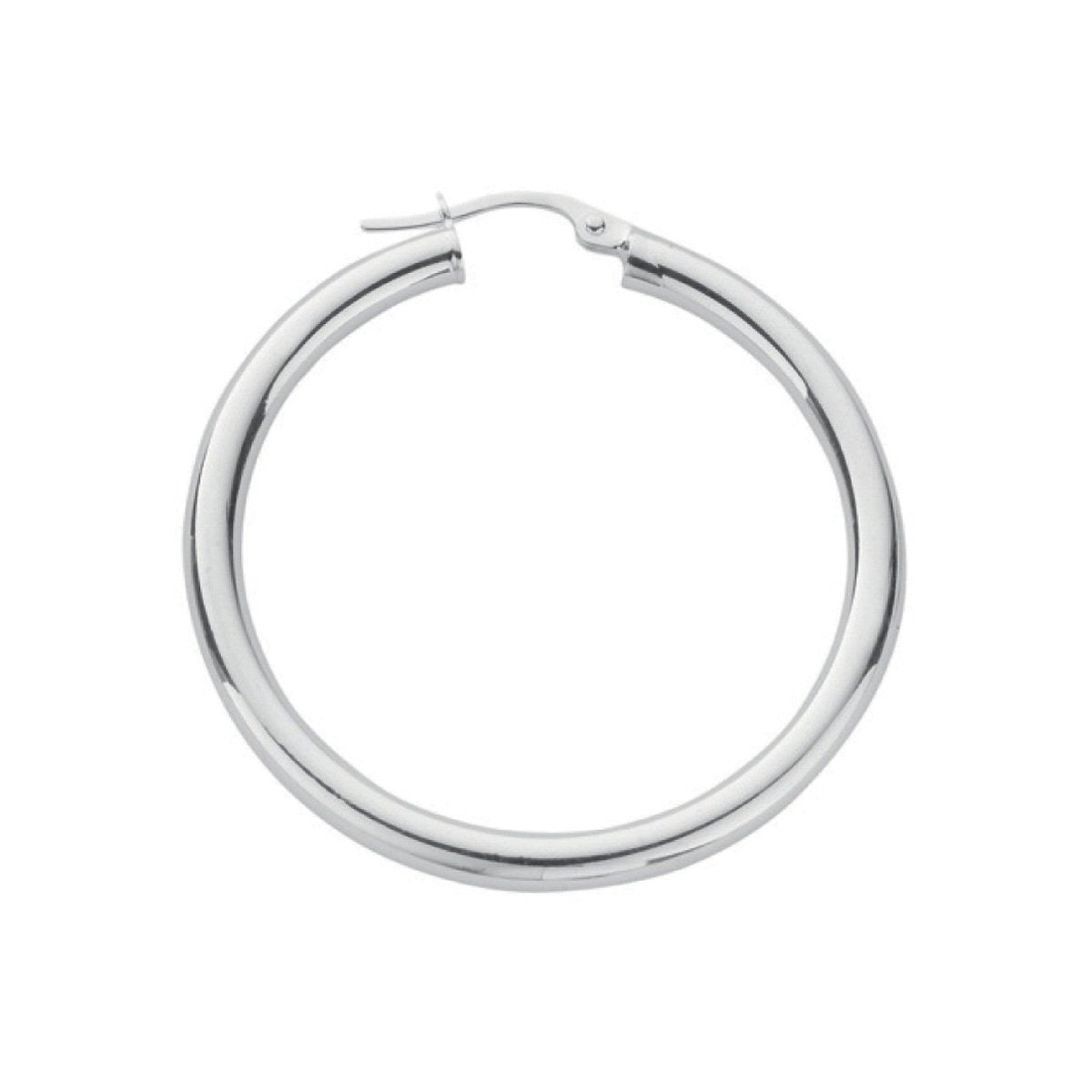 Sterling Silver Hoop Earrings - Samuel Perry