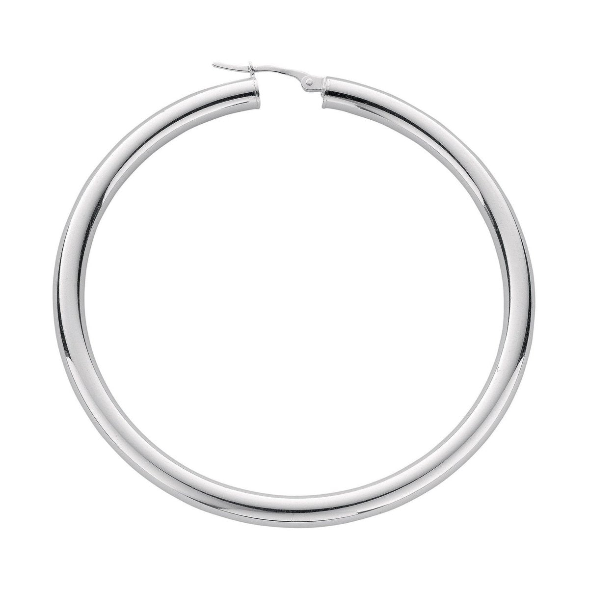 Sterling Silver Hoop Earrings - Samuel Perry