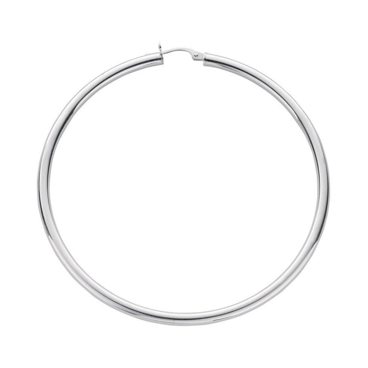 Sterling Silver Hoop Earrings - Samuel Perry