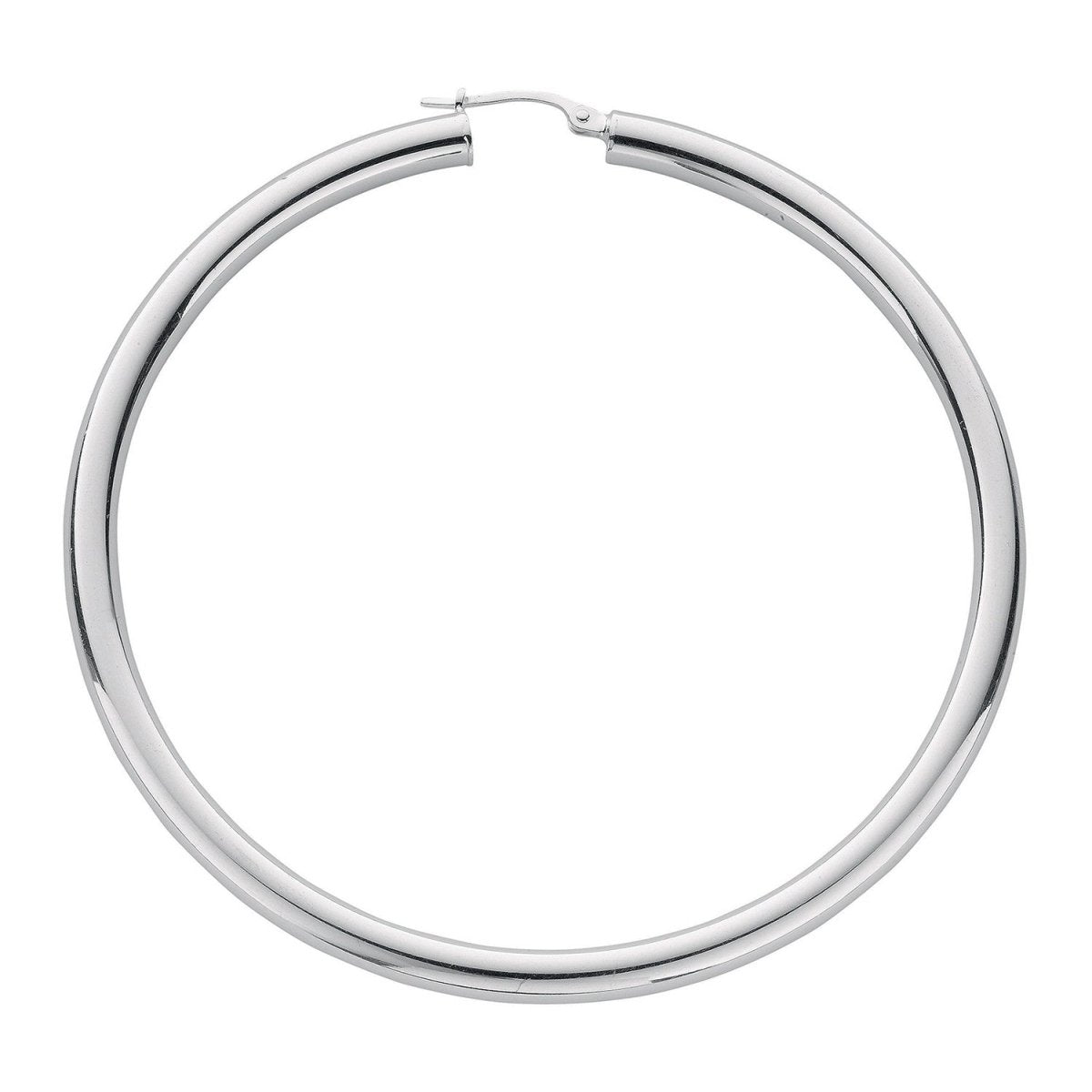 Sterling Silver Hoop Earrings - Samuel Perry
