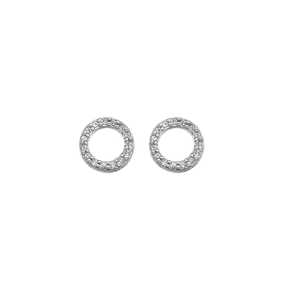 Striking Circle Earrings - Samuel Perry