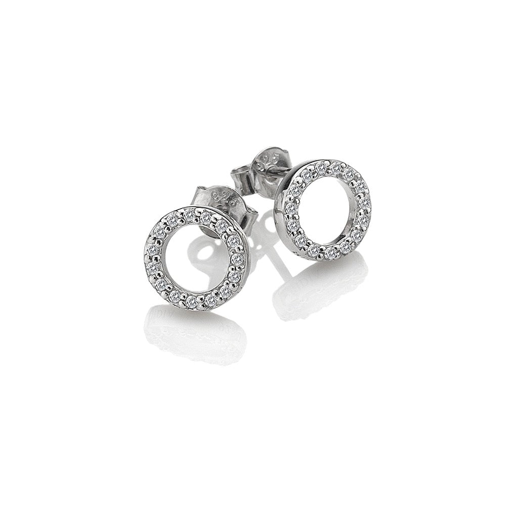 Striking Circle Earrings - Samuel Perry