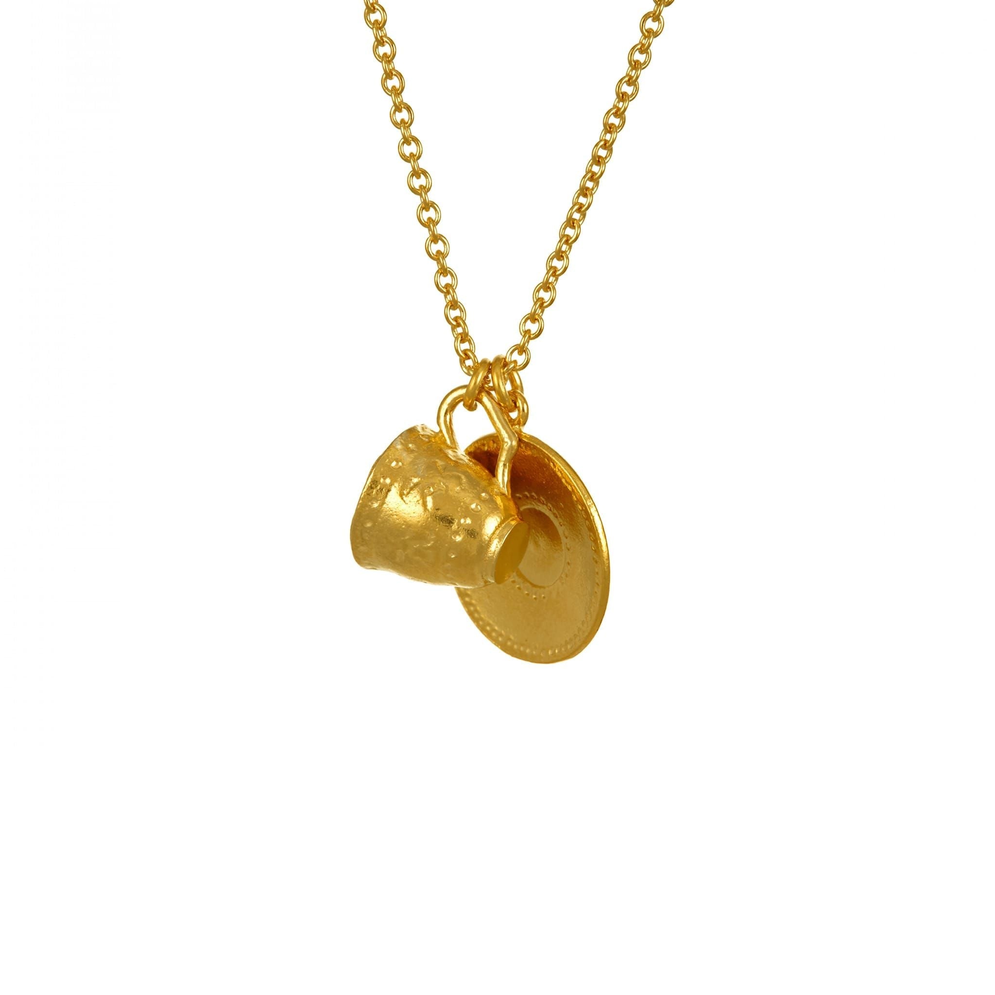 Teacup & Saucer Necklace - Samuel Perry