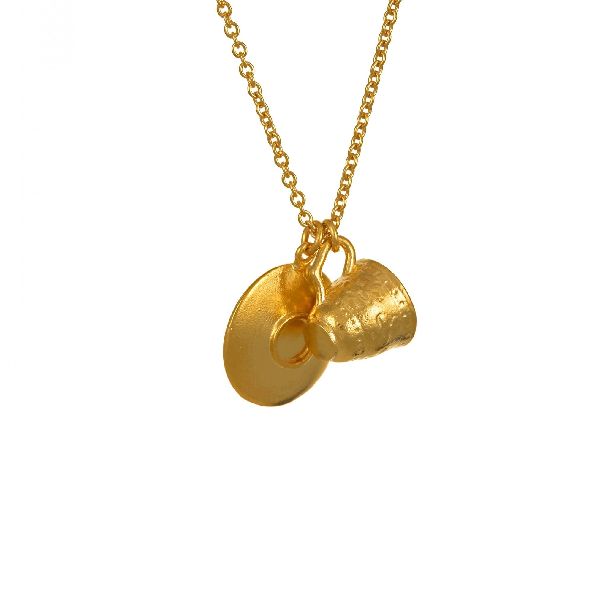 Teacup & Saucer Necklace - Samuel Perry