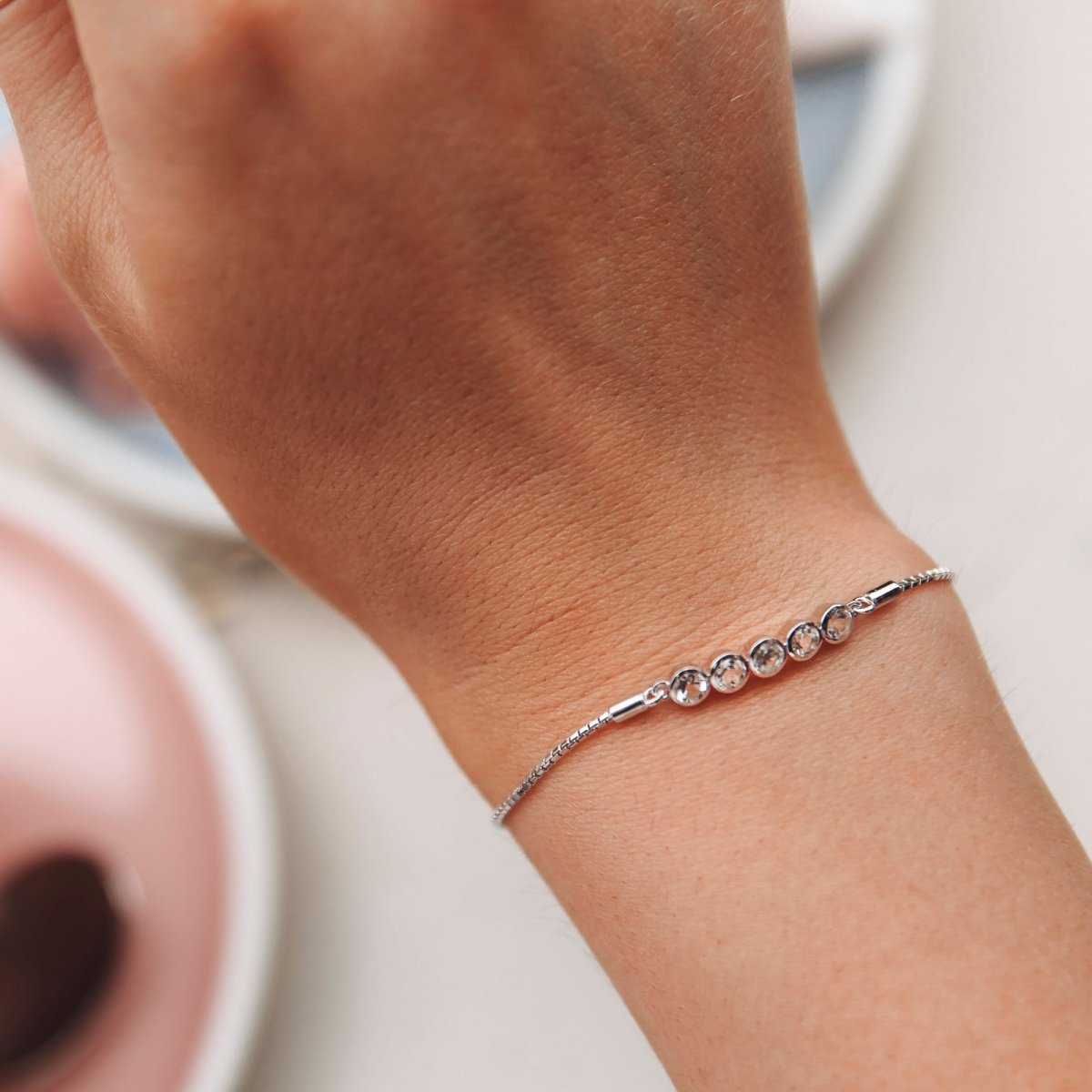 Tender White Topaz Bracelet - Samuel Perry