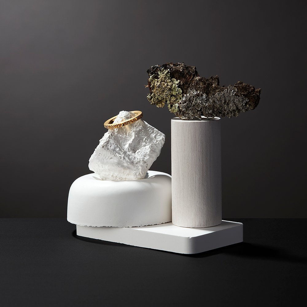 Textured Stacking Ring - Samuel Perry