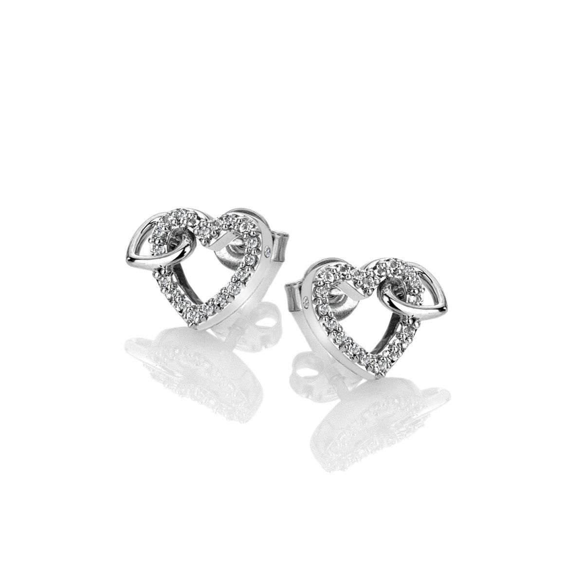 Togetherness Open Heart Earrings - Samuel Perry