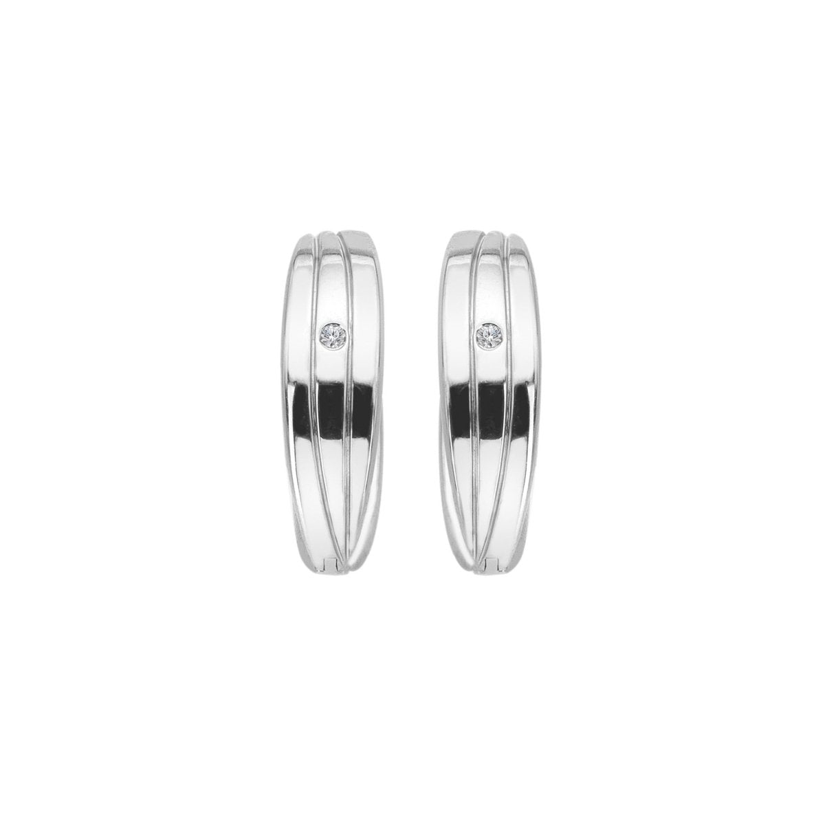 Trio Hoop Earrings - Samuel Perry