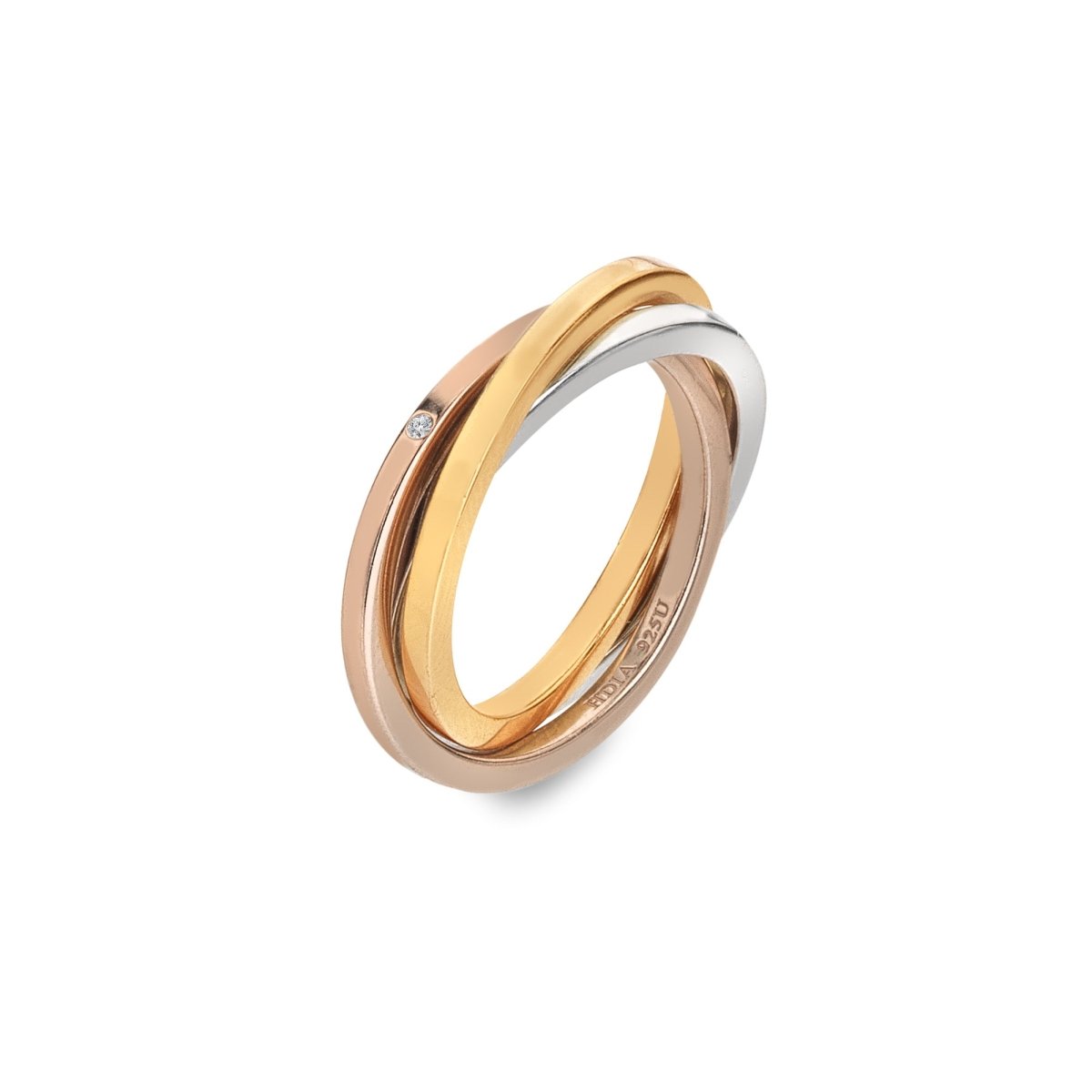 Trio Ring - Tri - colour - Samuel Perry