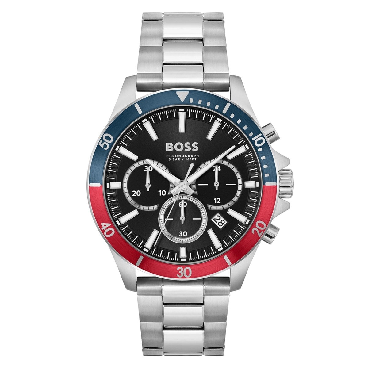 Troper Stainless Steel 45mm Mens Watch - Samuel Perry