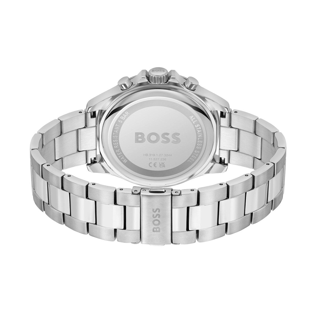 Troper Stainless Steel 45mm Mens Watch - Samuel Perry