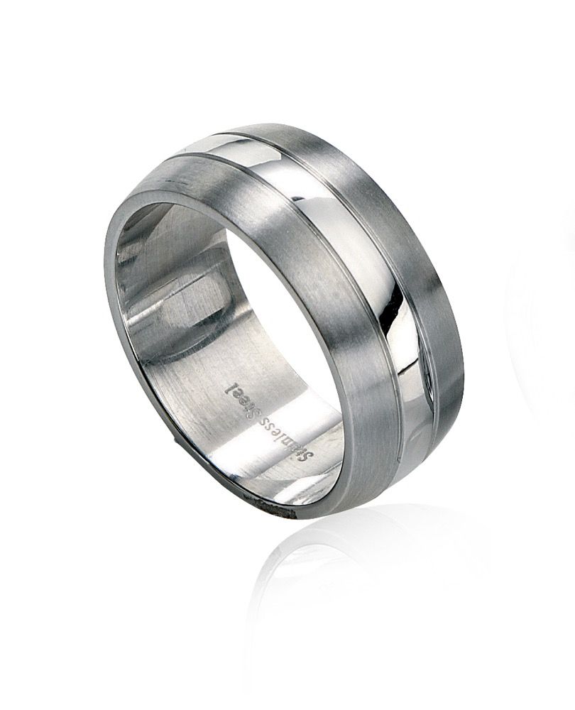 Two Tone Band Ring - Samuel Perry