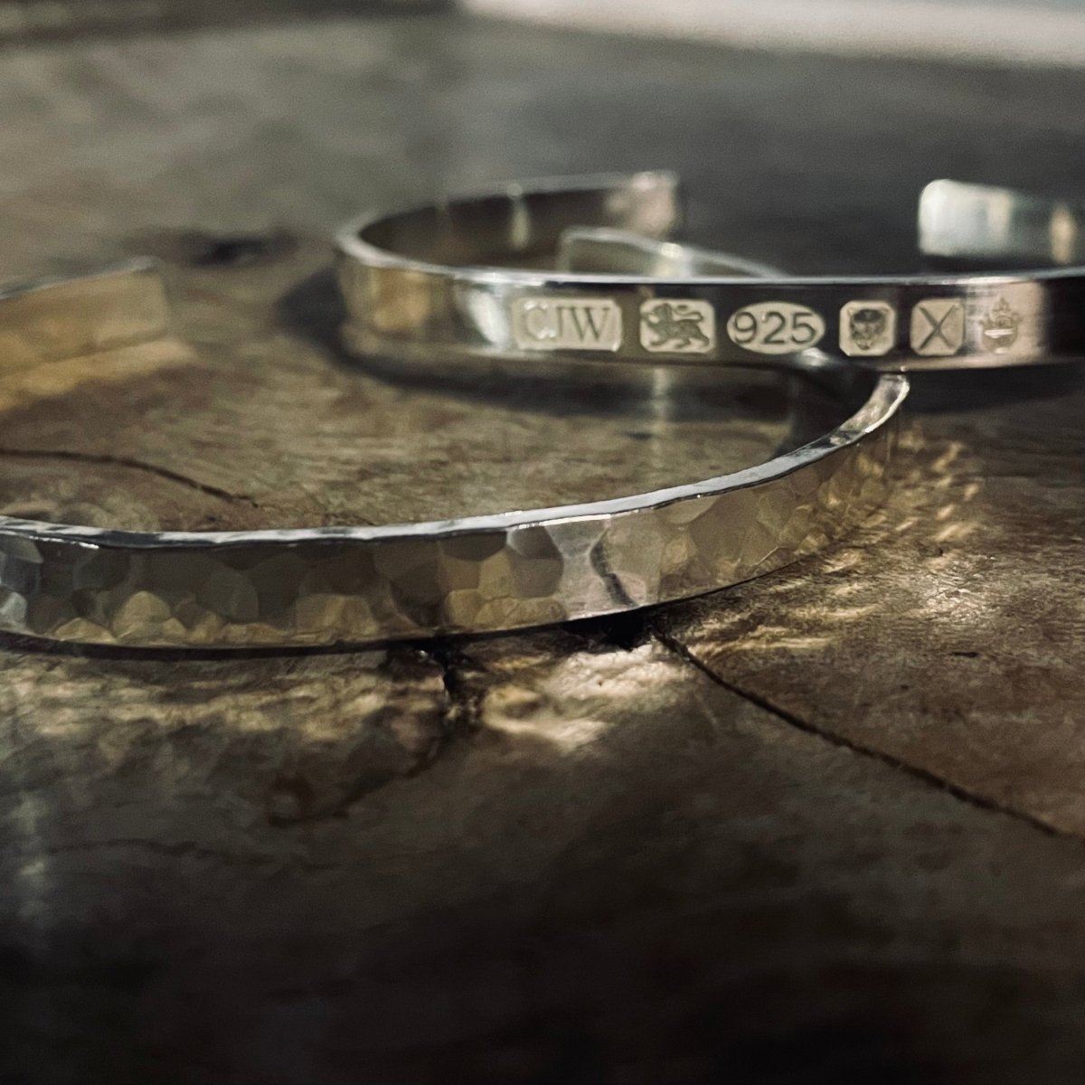Unisex Hallmark Cuff Statement Bangle - Samuel Perry