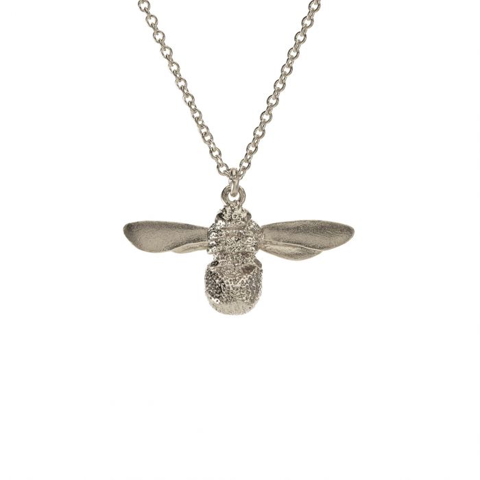 Alex Monroe Sterling Silver Baby Bee Necklace - Samuel Perry