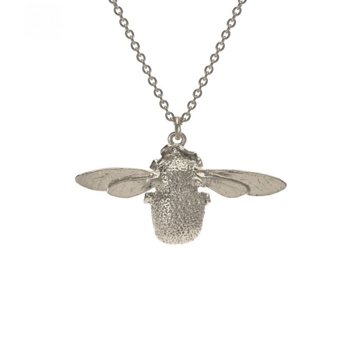 Alex Monroe Sterling Silver Bumblebee Necklace - Samuel Perry