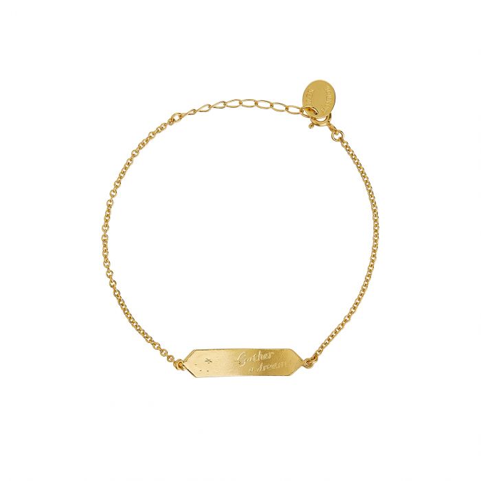 Alex Monroe Sterling Silver GP Sail into Sunset ID Bracelet - Samuel Perry