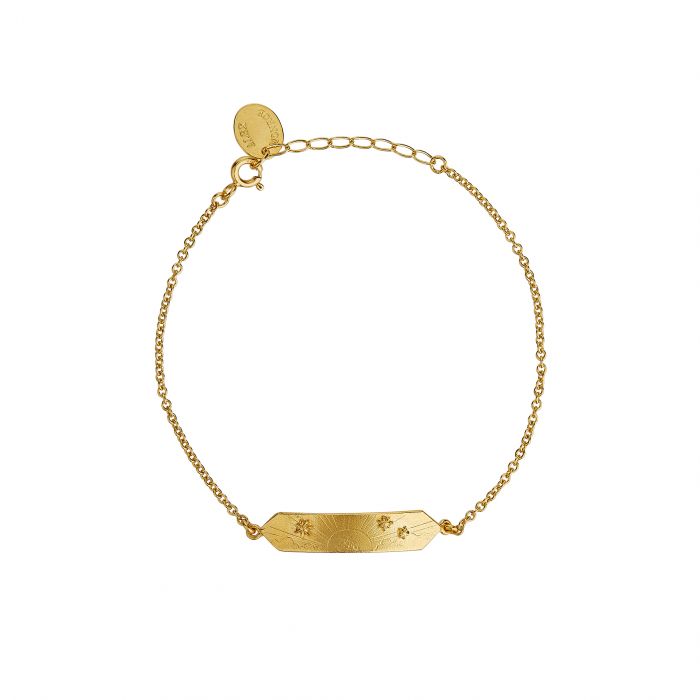Alex Monroe Sterling Silver GP Sail into Sunset ID Bracelet - Samuel Perry