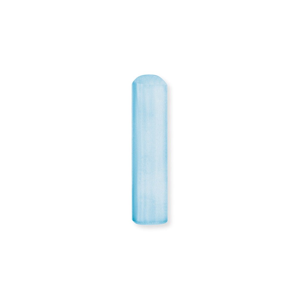 Angel Whisperer Powerful Stone Blue Agate S 19mm Rectangular - Samuel Perry