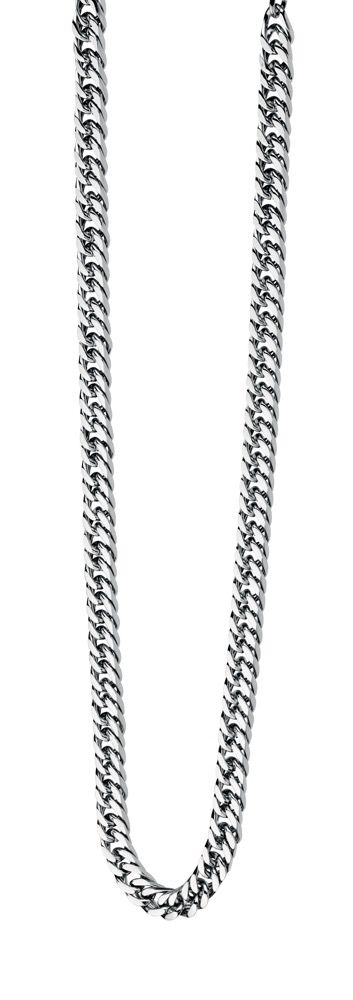Stainless Steel Curb 56cm Necklace - Samuel Perry