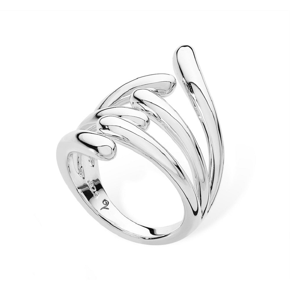 Sterling Silver 6 Drip Ring - Samuel Perry