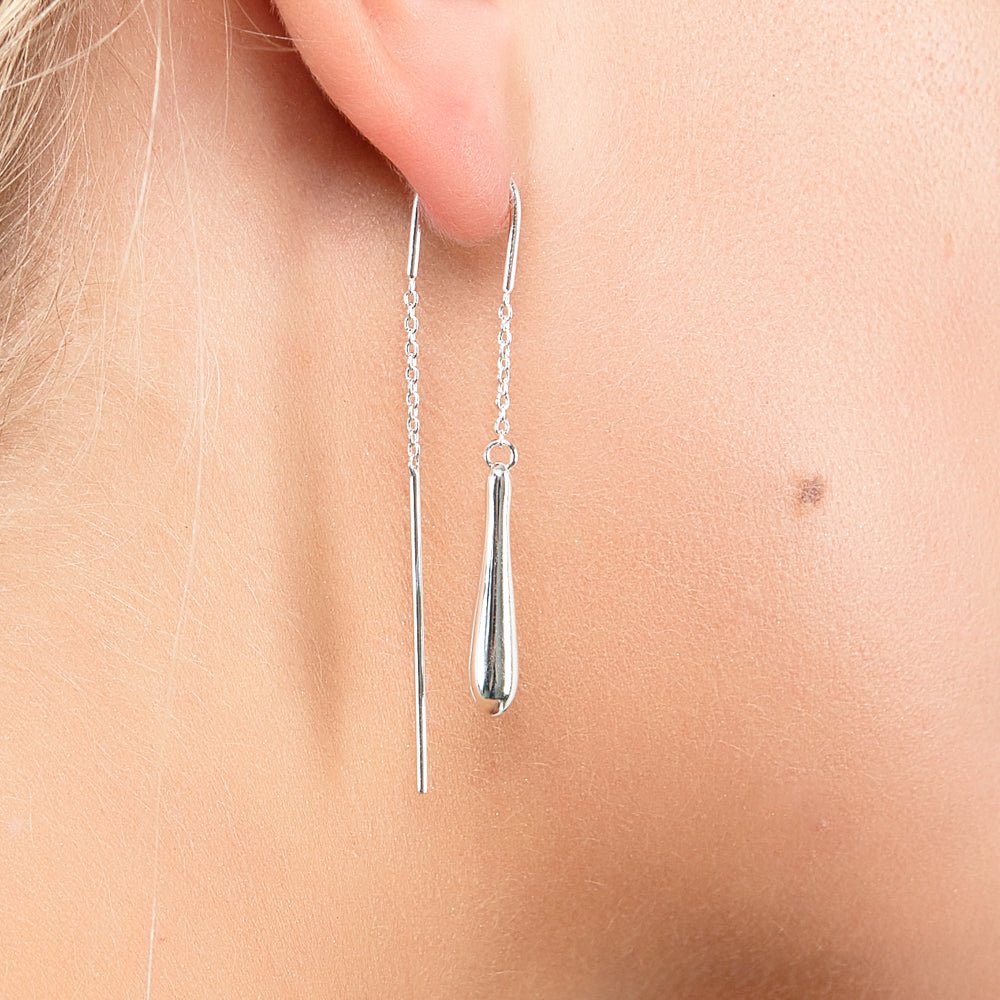 Sterling Silver Feeder Drop with Bridge - Samuel Perry