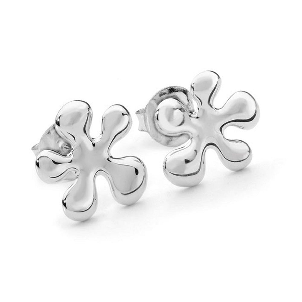 Sterling Silver Large Splash Studs - Samuel Perry