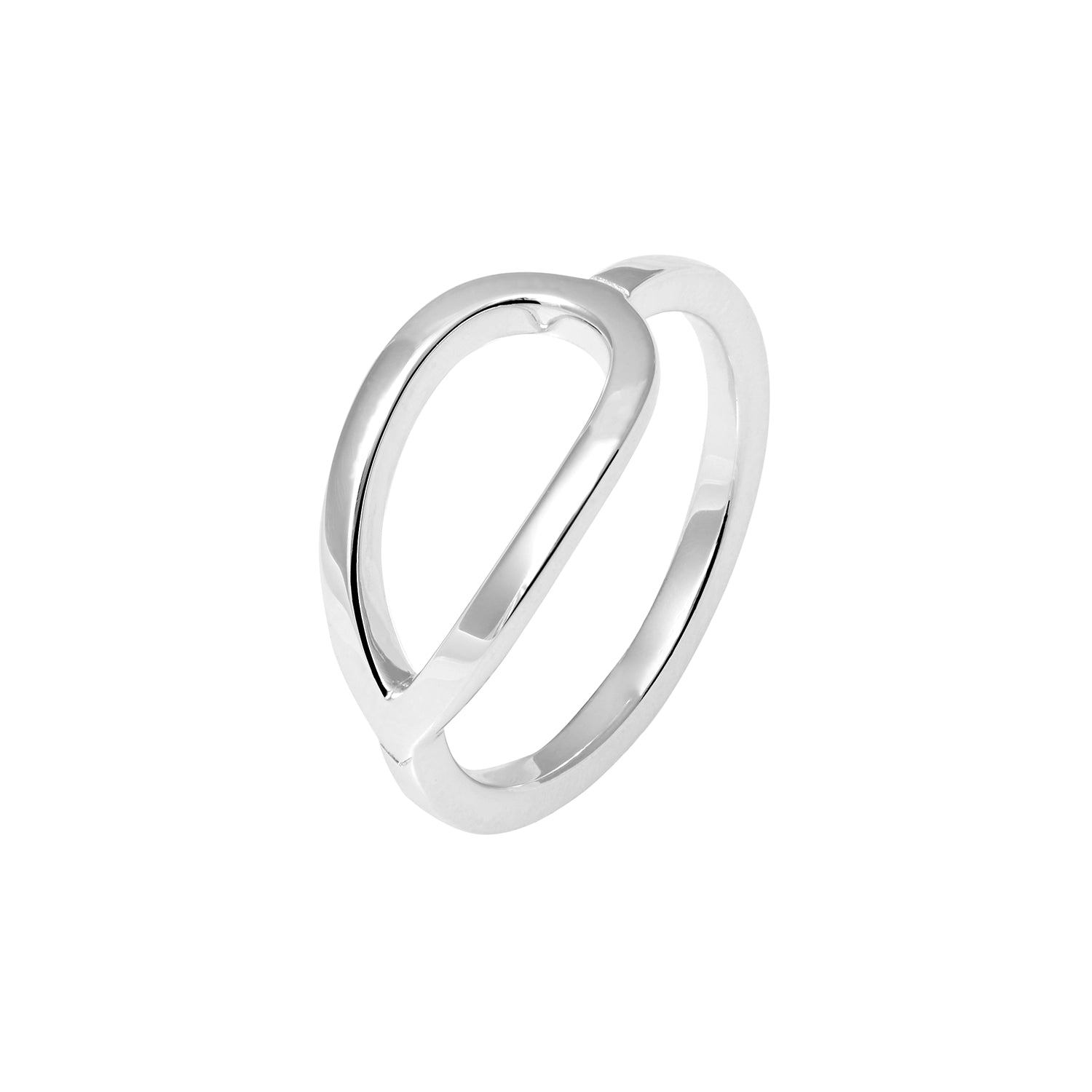 Sterling Silver Petal Ring - Samuel Perry