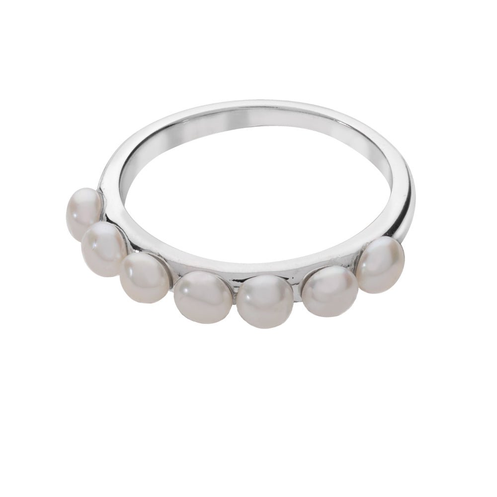 Sterling Silver Royal Pearl Ring - Samuel Perry