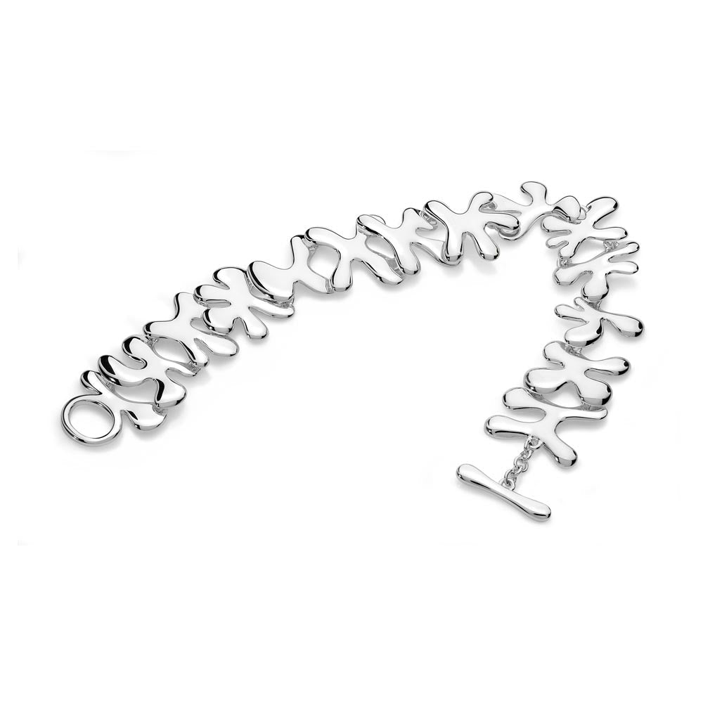 Sterling Silver Splash Bracelet - Samuel Perry