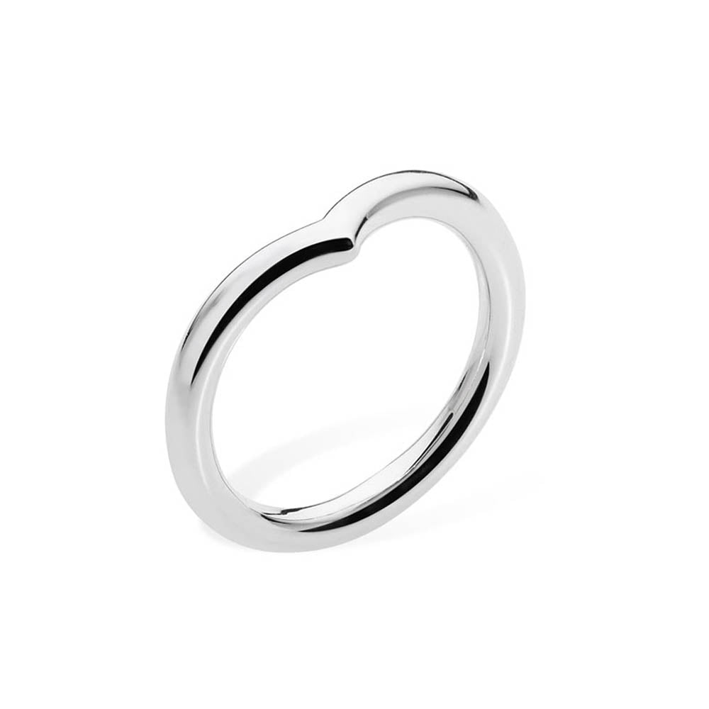 Sterling Silver Wishbone Ring - Samuel Perry