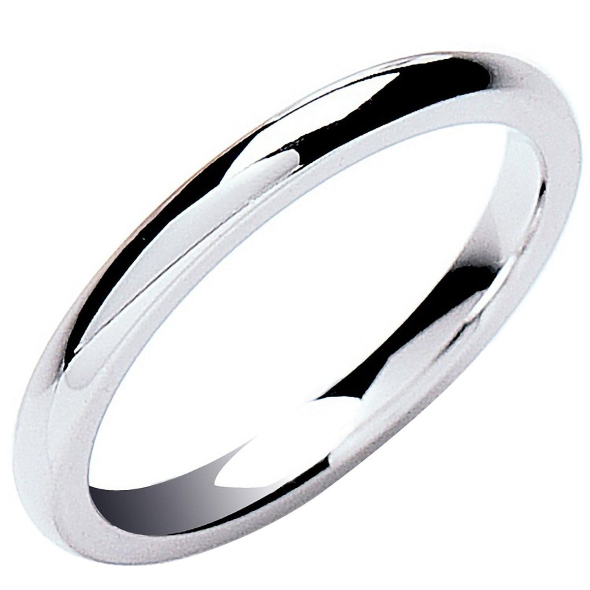 2mm Premium Traditional Court Wedding Band - Samuel Perry