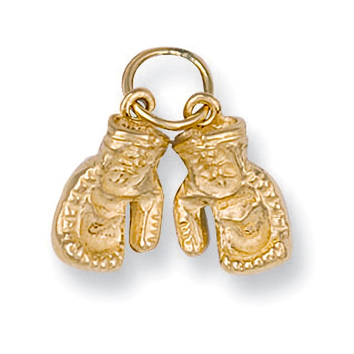 9ct Yellow Gold Boxing Glove Pendant - Samuel Perry