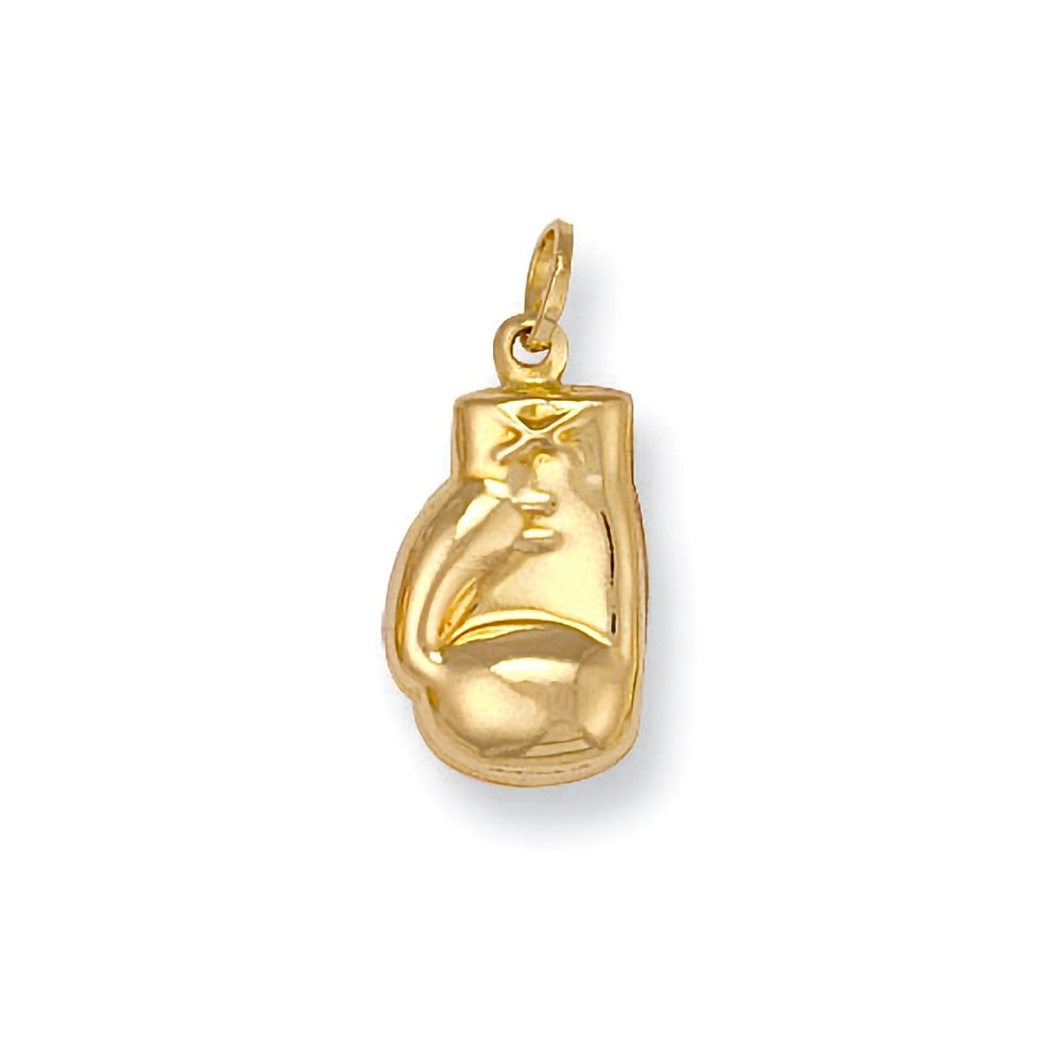 9ct Yellow Gold Boxing Glove Pendant - Samuel Perry