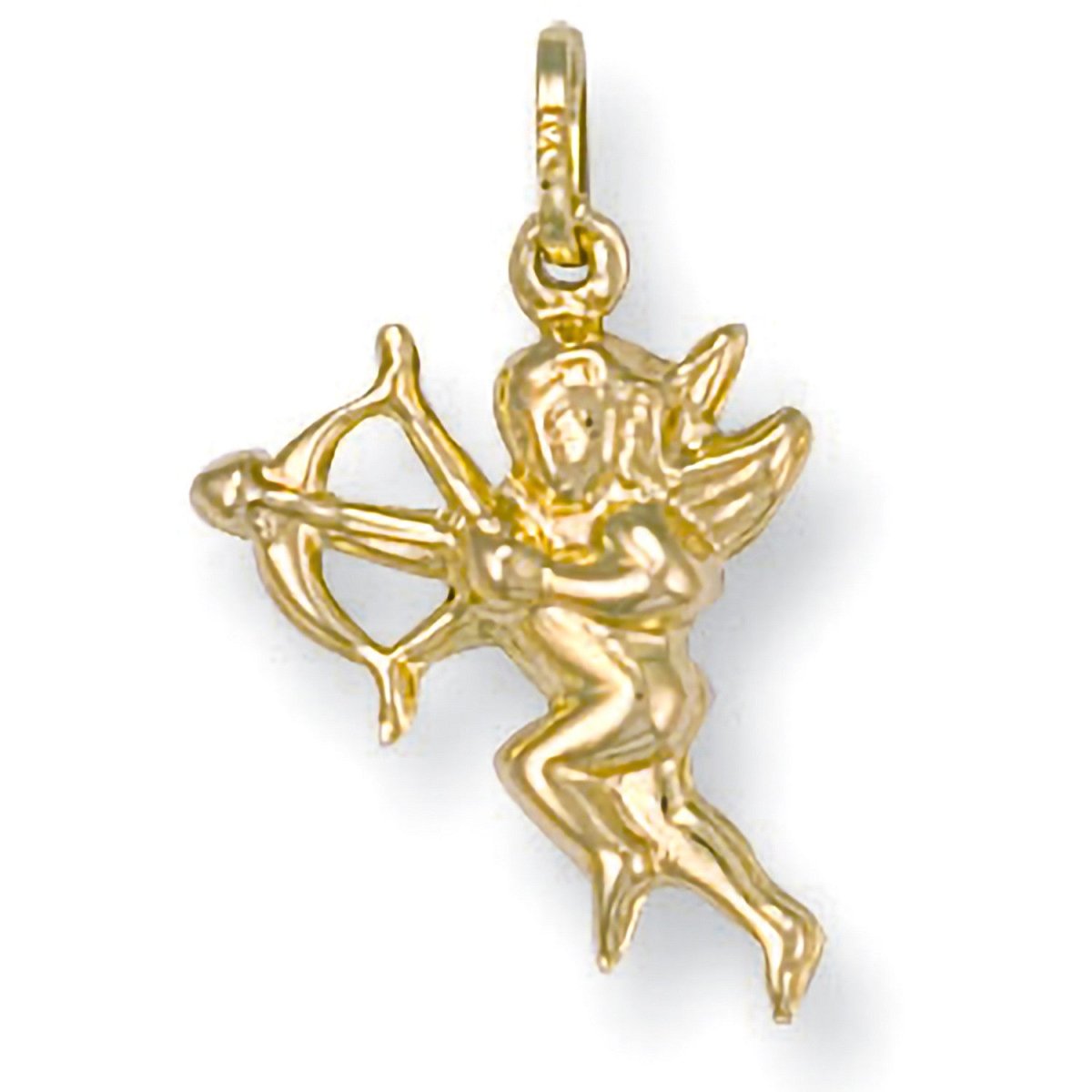 9ct Yellow Gold Cupid Pendant – Romantic & Timeless - Samuel Perry
