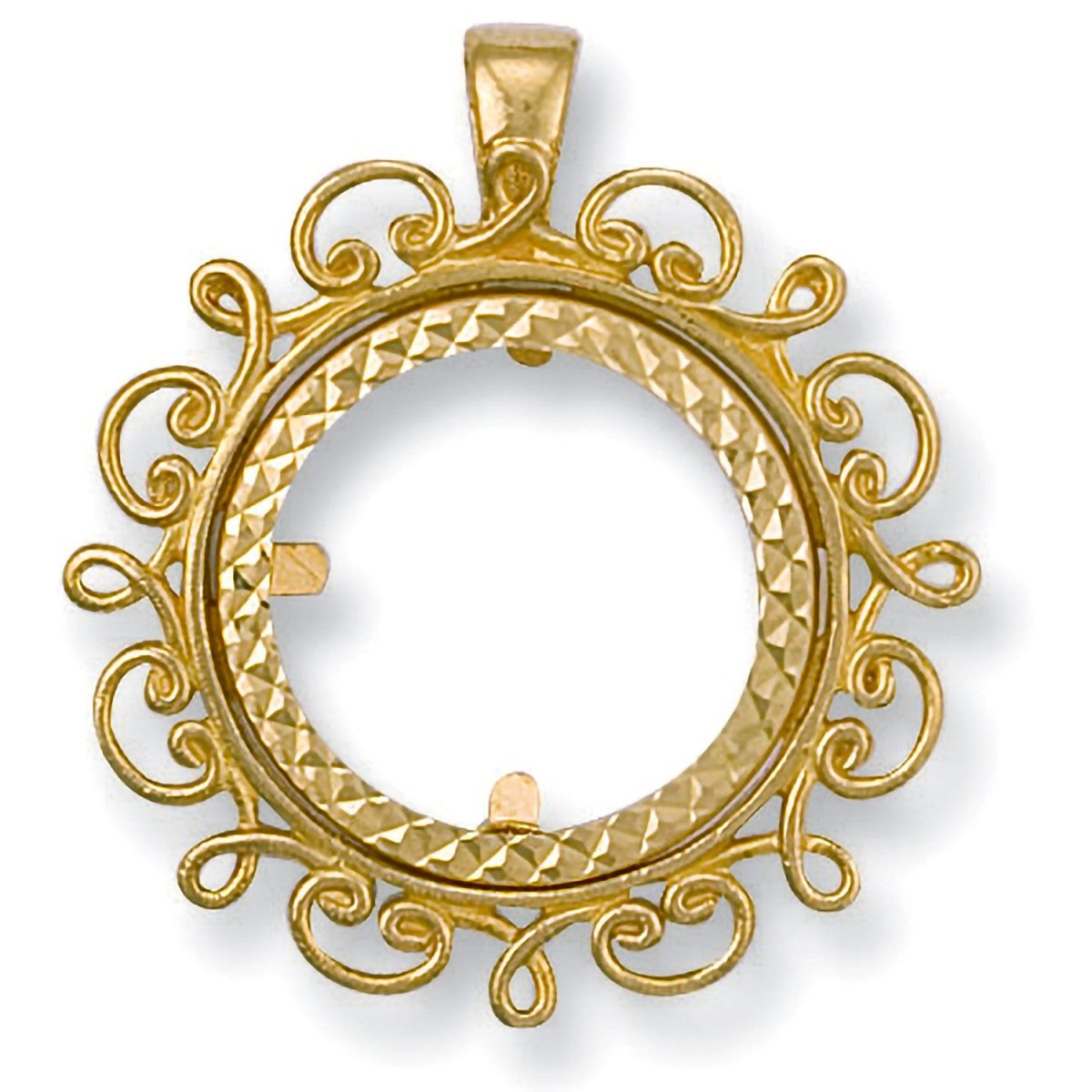 9ct Yellow Gold Full Fancy Sovereign Pendant – Classic Luxury - Samuel Perry